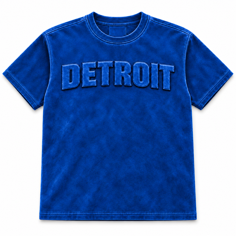 Detroit Suede T-Shirt | Limited Edition Luxury Streetwear