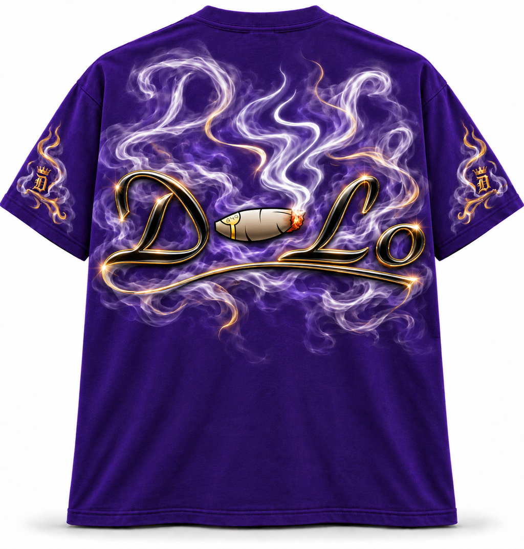 We Are Bad Boys But We Smoke Good Detroit Purple T-Shirt