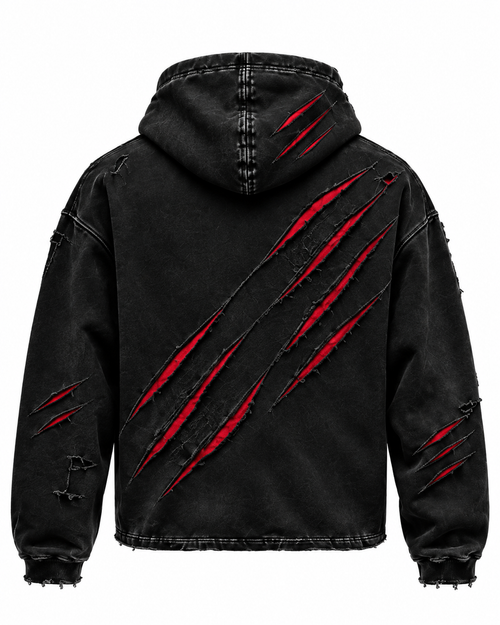 DALLEO BLACKOUT™
Premium French Terry Cotton | Luxury Distressed Streetwear
